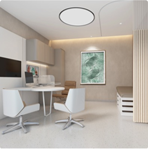 General outpatient clinic consultation room