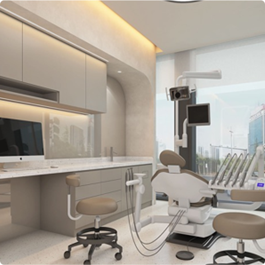 Chinese and Western Medicine Pharmacy consultation area