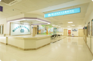 Zhuhai Chancheng Hospital corridor and waiting lounge