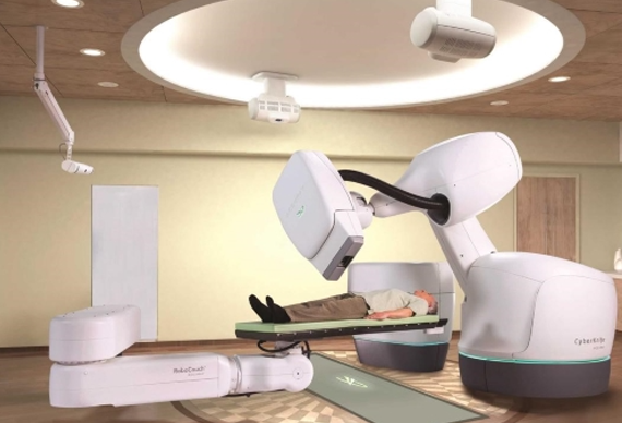 CyberKnife treatment room